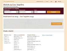 Tablet Screenshot of los-angeles-hotel.com